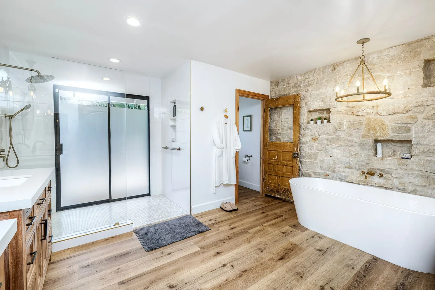 Room 1 bathroom at Casa La Granada