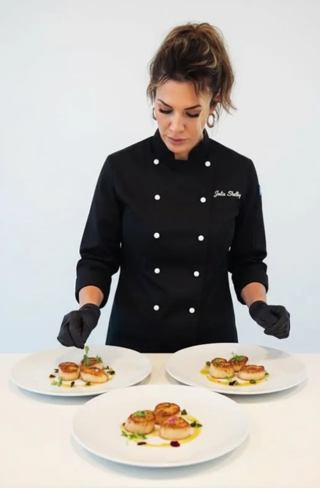 Professional headshot of Executive Chef Julia Shelley